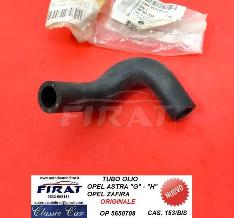 TUBO OLIO OPEL ASTRA G/H - ZAFIRA (5650708)